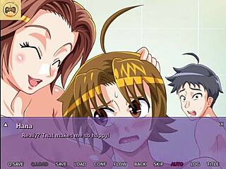 my nighbor's gettin a handjob from my wife, that indecent hana in ntr game 3