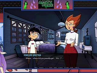 Danny Phantom Amity Park Redux: Sexy Redhead Milf in Part 43 Action!