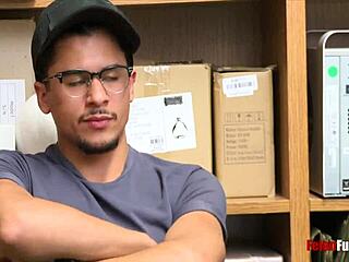 Interracial felon exploitation caught on hidden cam