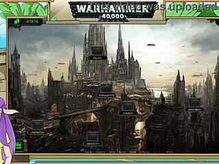 Warhammer 40k Inquisitor Trainer Part 15 with lesbian anime dildo play.