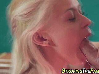 tat stepteen 18+ throating deep for uncle, isn't she?