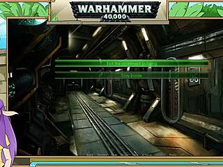 Warhammer 40k Inquisitor Trainer Part 15 with lesbian anime dildo play.