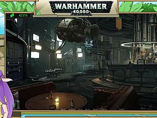 Warhammer 40k Inquisitor Trainer Part 15 with lesbian anime dildo play.