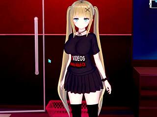 Blonde Busty Gal JK Eleanor in 3D Hentai Sex with Multiple Positions