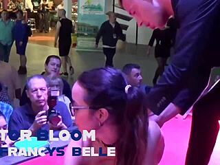 Horny Brazilian Teen Francys Belle Takes Spanish Big Dick Victor Bloom in Public