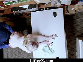 Teen Punished For Burglary, Clothes Ripped In Rough Fucking!