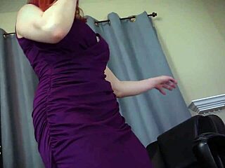 This boss has a lovely ass, and lady fyre dominates with kinky ass worship at the office.