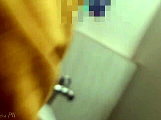 damn, pinay scandal with wild kantutan in all-gender restroom!