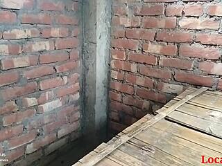 I fucked the local wife in pink bra and panty on the ranch.