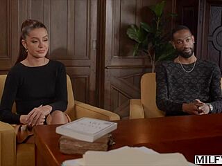 Milfy Dean Melissa says, 'Discipline your naughty step-bro, Vanna.'