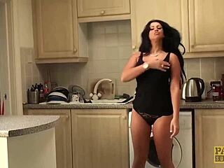 Pascalssubsluts - Busty Brooklyn Blue Receives Cum in Mouth After Deepthroat Domination