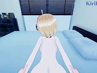 Yozora Mel and Uruha Rushia intense sex!