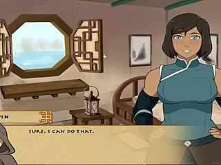 Korra Lies In Bed During Four Elements Trainer