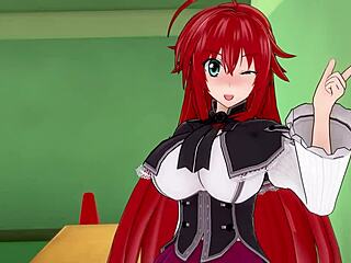 rias gremory and akeno asking something in hs dxd ntr madness 2 😏