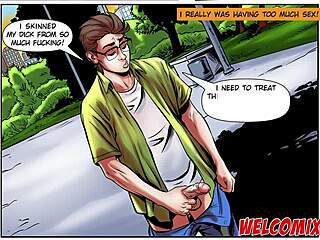 Fucking the hot anime maid at breakfast, nerd style!