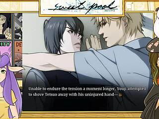 sweet pool yaoi game part 7 with muscular asian guys in college