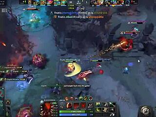 Liquid dominates Fnatic in TI8 Dota 2 match