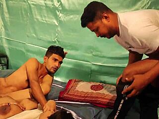 College Bedroom Foursome with Sexy Bikini Girls