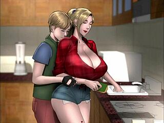 Rescuing two new hot babes from zombies in hentai game zombies retreat part 3