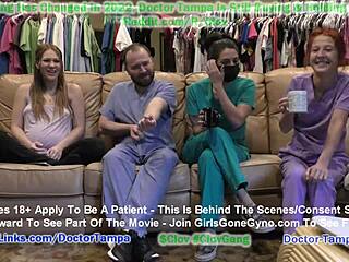 Dominate as doctor checking pregnant Nova Maverick in COVID edition exam.