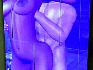 did you see the neighbor filming us in the shower on cam?