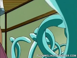 just a big titty anime babe getting her pussy licked.