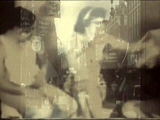 vintage granny fanny in a classic retro scene