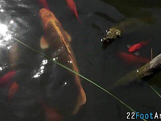 I give footjob to cute guy