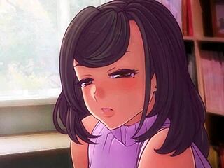 Punished with Handjob in Hentai Cartoon