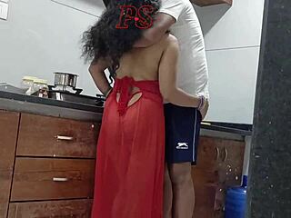 Rohit Pounds Ajay's Wife Soni in Kitchen While Ajay's at Office