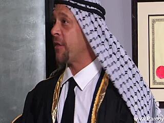 Redhead Princess Delivers Intense Blowjob Cumshot