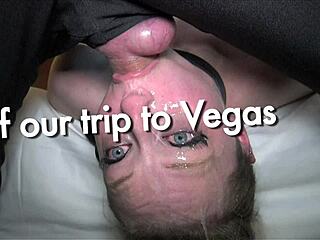 Hardfucked British Skank Gets Cum Fed By Dom In Rough Doggystyle Action!