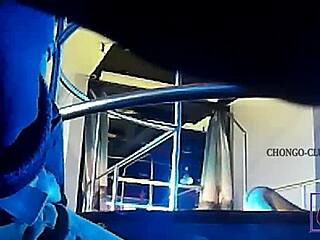 Watch this amateur couple in Cuenca, the Latina with big ass getting her pussy fucked voyeur style.