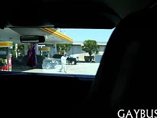 I-I am pleasuring this homosexual with a bareback blowjob in pov style.