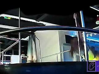 Watch this amateur couple in Cuenca, the Latina with big ass getting her pussy fucked voyeur style.