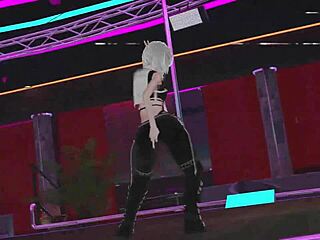 Wow, look at this vrchat pole dancing performance!