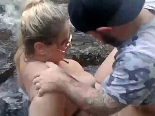 Lost In Forest Fisherman Shoves Rod