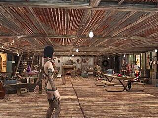 chyler leigh as top model in fallout 4 fashion.