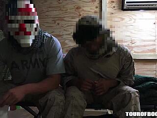 Soldiers Get Wild with Gay Shenanigans on Break Time Off!