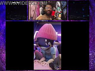 Marie and Callie ride creamy cock in wild anime action