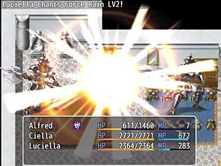 amiga do príncipe estava fazendo alguma coisa debaixo do balcão do tarado - ntr sisters - ciella & luciella - parte 8