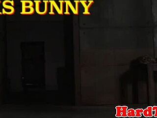 Bound tattoo sub gets dominated rough by black dom, piercing and all 😈