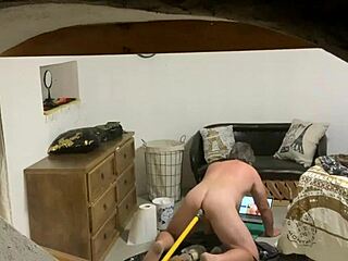 Peeping Tom Caught Spying on Hot Gay Fucking Action in Secret