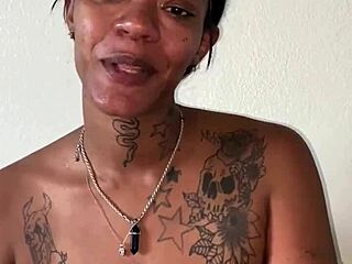 Sexy Chick with Long Hair Interviews and Deep Throats BBC in Raw Action