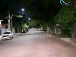 unknown motoboy fucked my ass bareback in public with cuckold husband watching