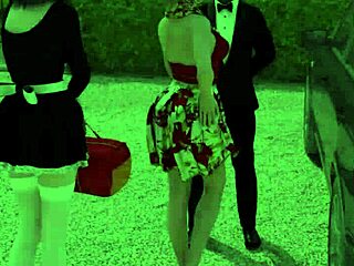 beautiful nude costume in 3d hentai game!