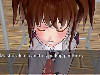 karin, do you love sucking under the desk in your school blazer?