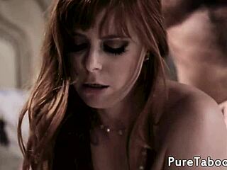 cuckolding milf takes hard doggystyle drilling while husband watches in shame