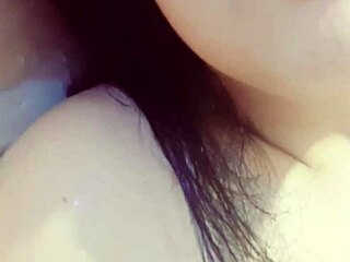 Colombian teen masturbates in bathroom