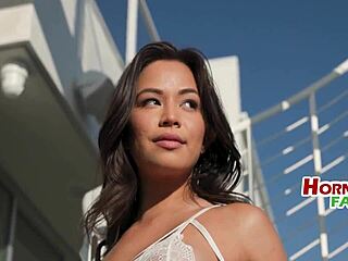 Stepmom supports couple's sex for cash in taboo pov